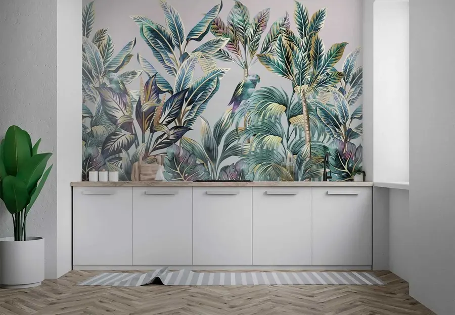 murales de pared Trópicos verdes u09335