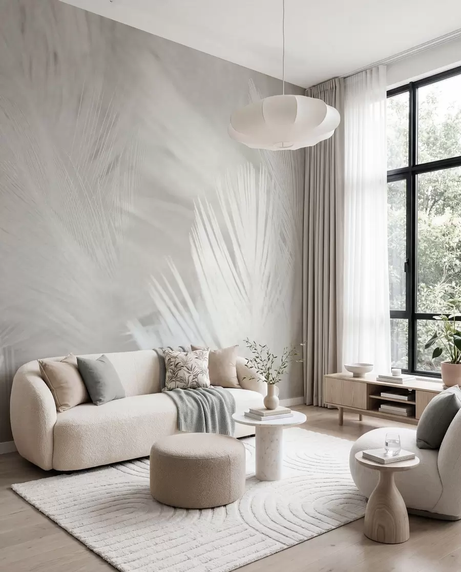 murales de pared Plumas de cerca u15622