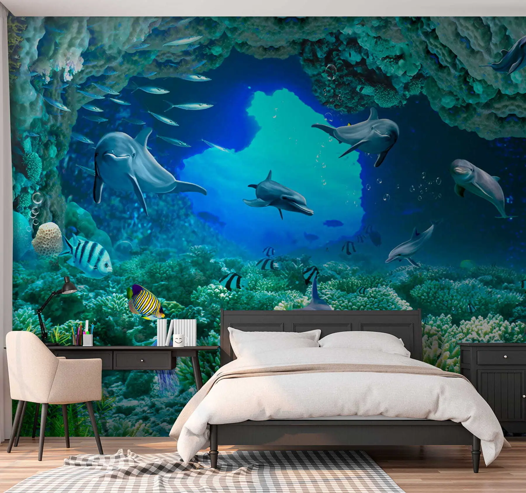 murales de pared Mundo submarino u19233