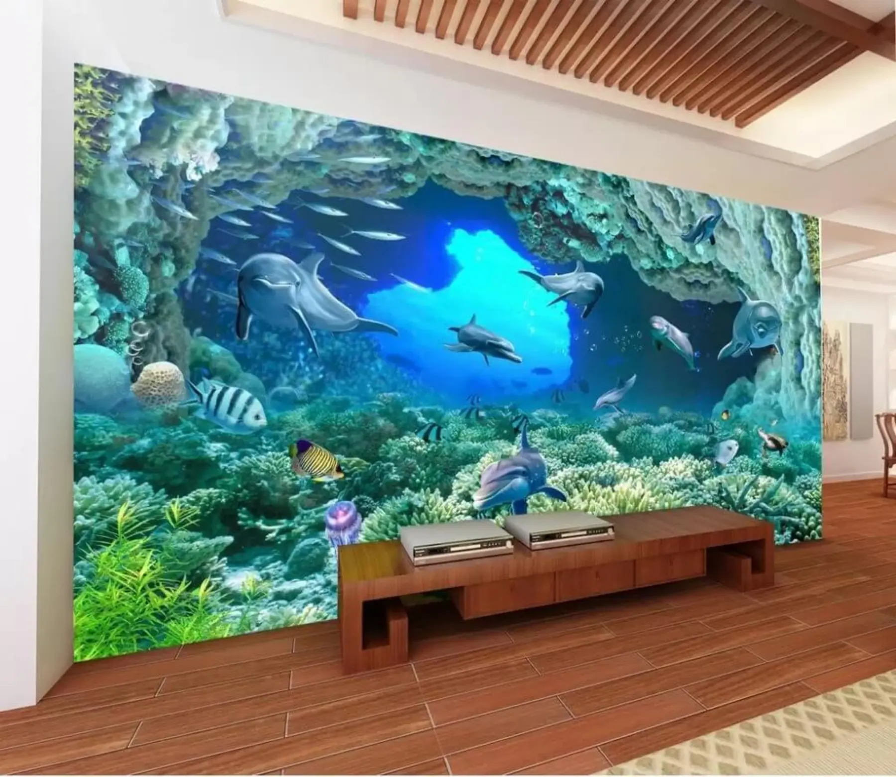 murales de pared Mundo submarino u19233