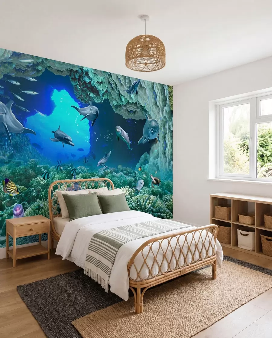 murales de pared Gruta de coral u19233