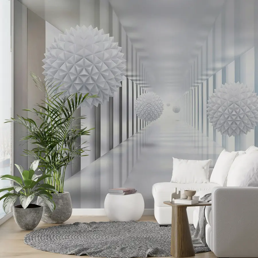 murales de pared Bolas en el tunel u24571