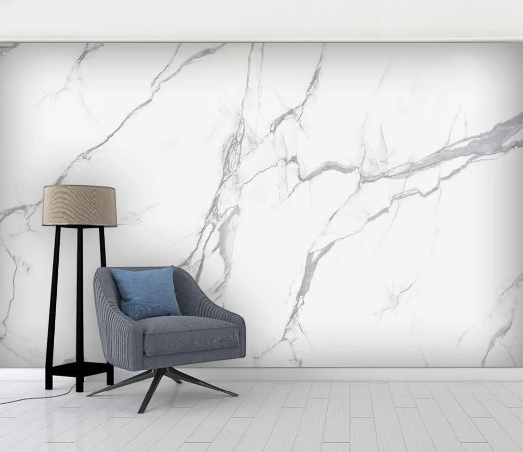 murales de pared Mármol blanco u42049