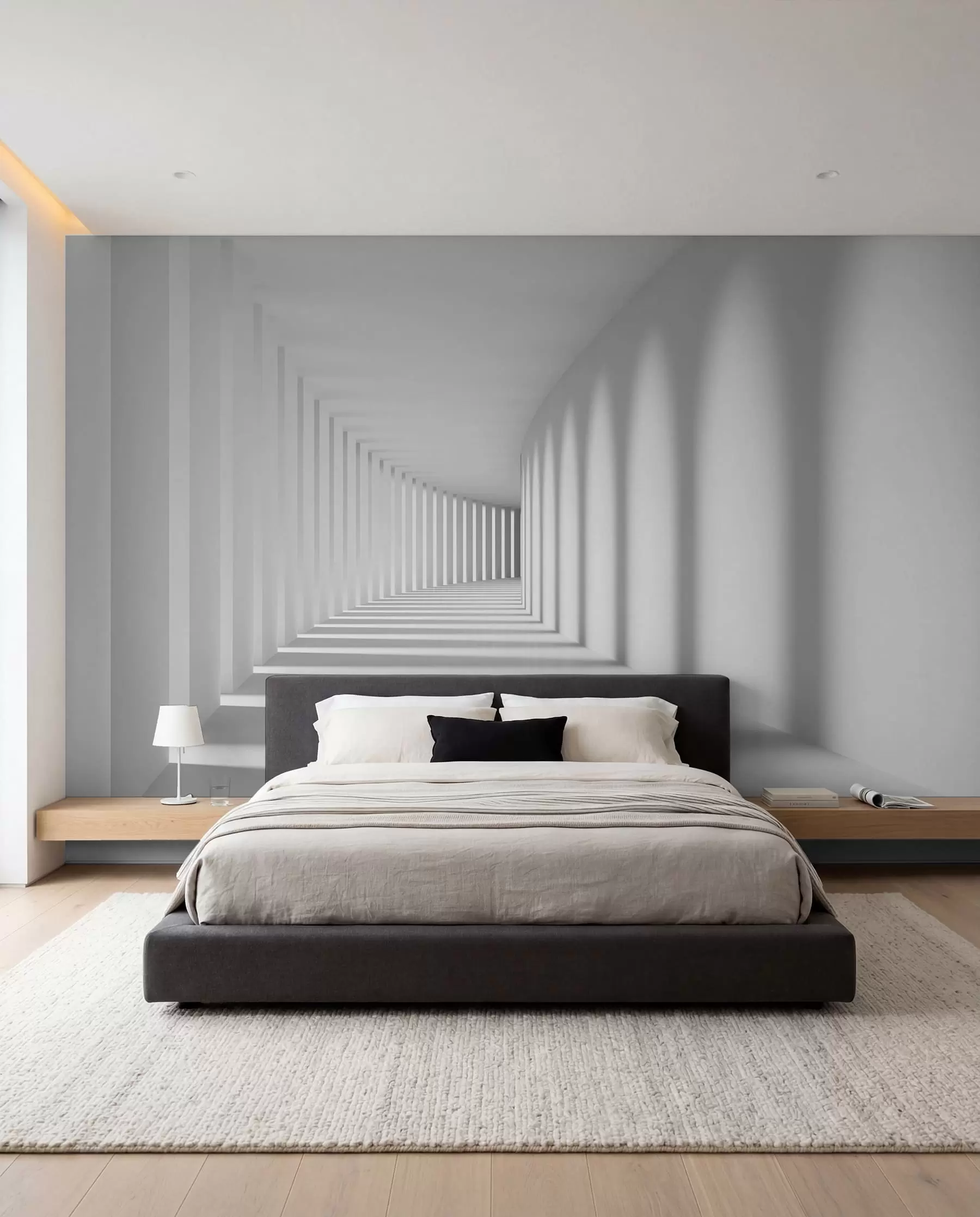 murales de pared Pasillo de luz u55301