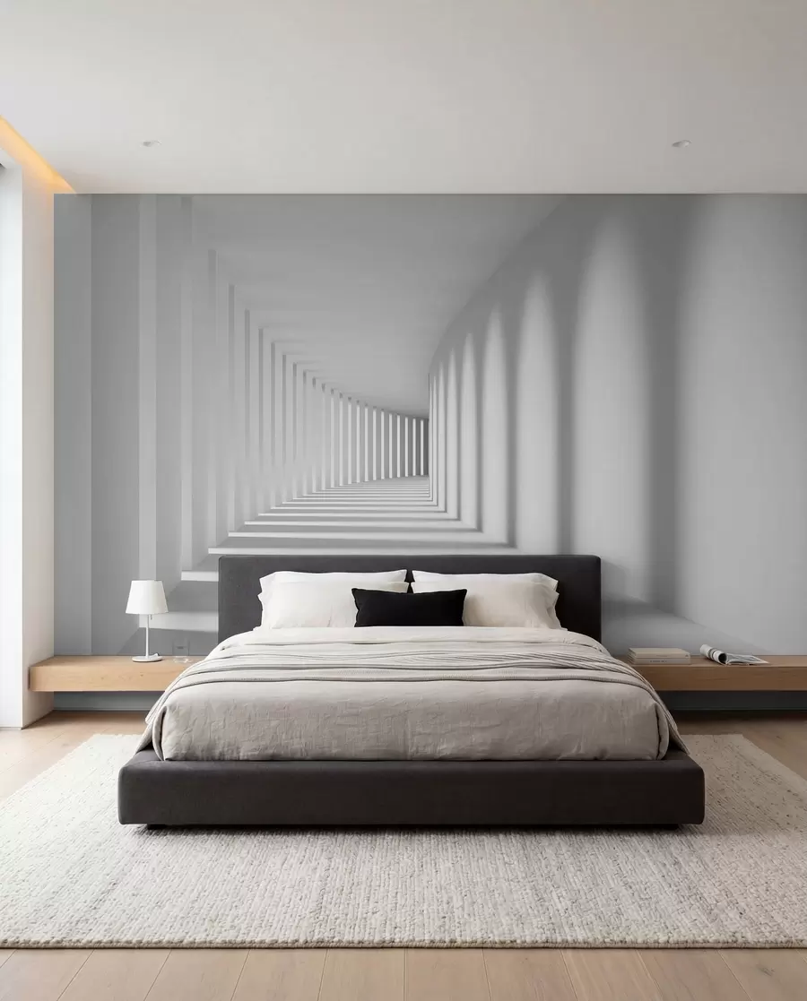 murales de pared Pasillo de luz u55301