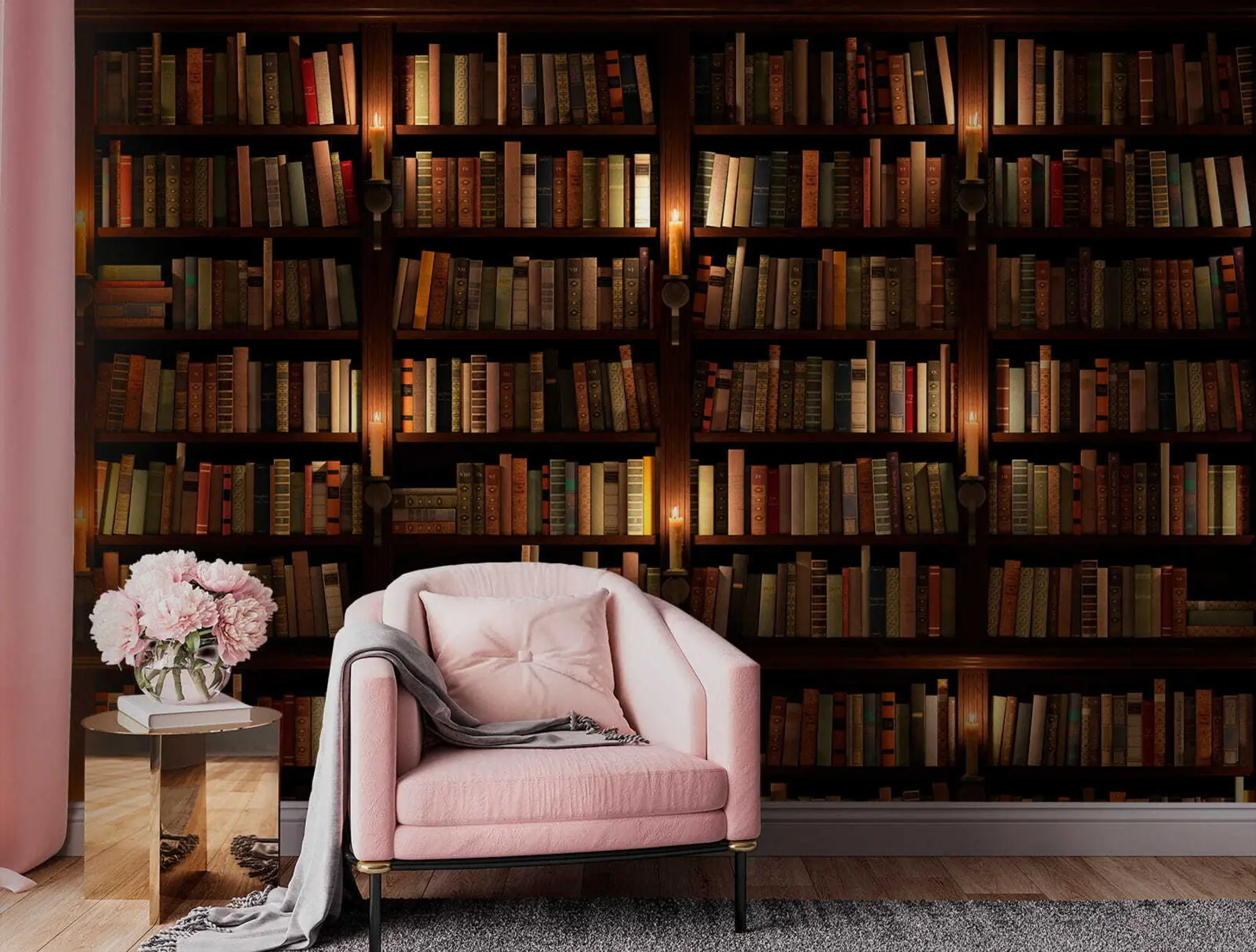 murales de pared Estante para libros u57072