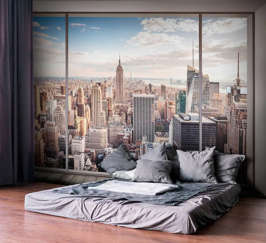 murales de pared Vista de Nueva York u59880