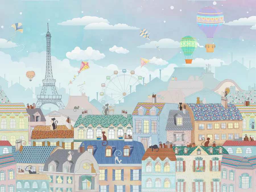 murales de pared Festival en la Ciudad de los Gatos u62119