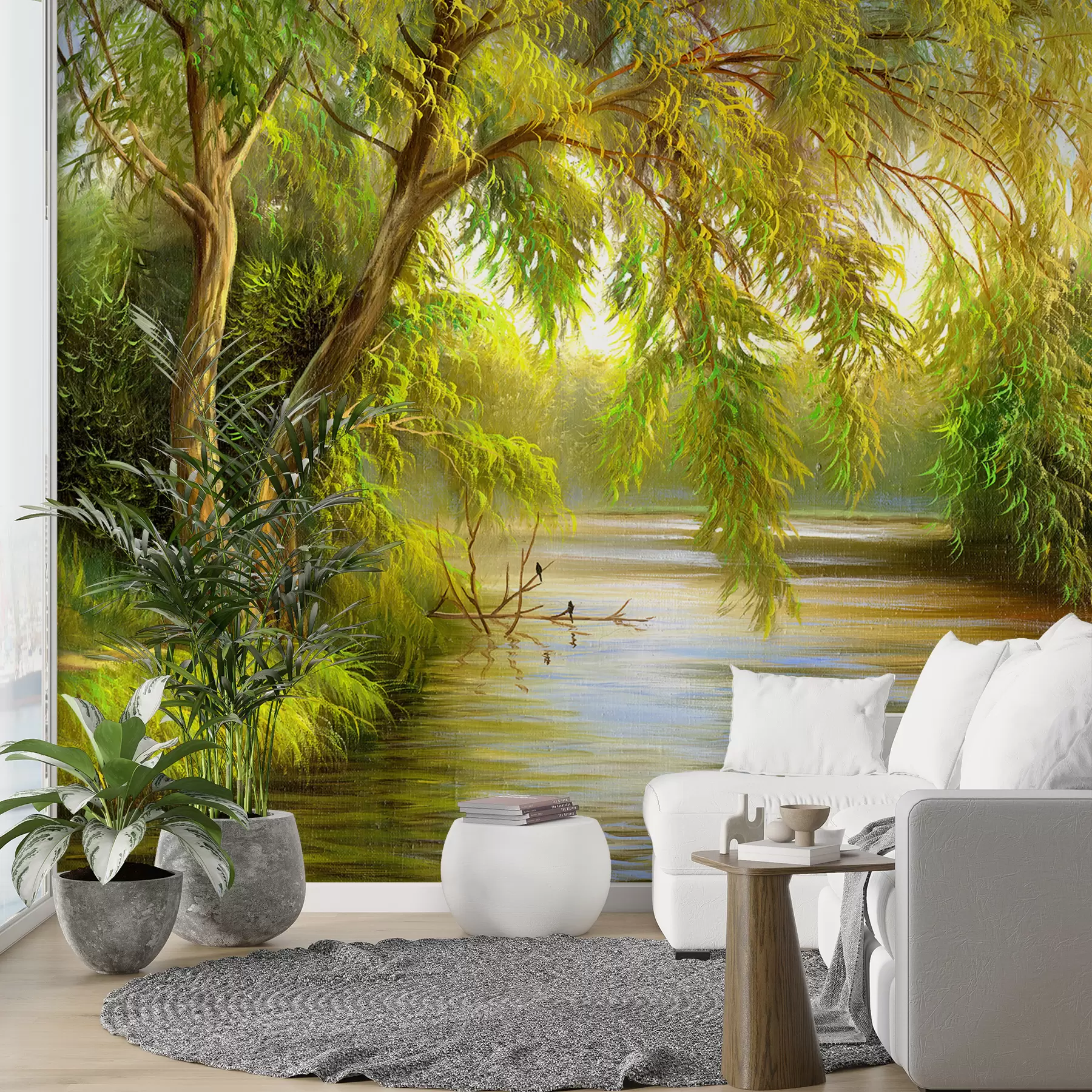 murales de pared árbol sabio u62865