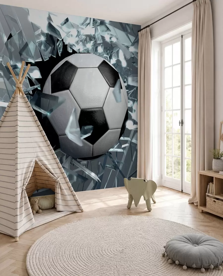 murales de pared Balón a través del cristal u64581