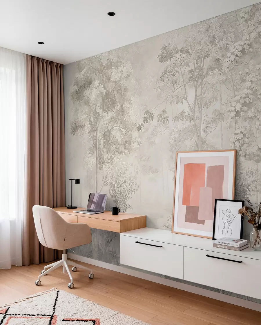 murales de pared Bosque encantador u78448