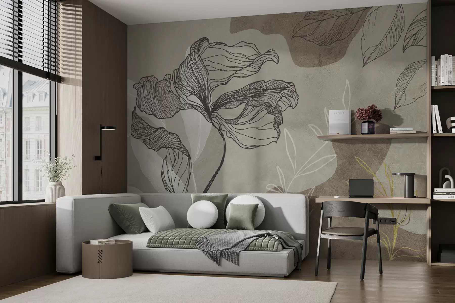 murales de pared Trend bohs arcos y plantas u71303