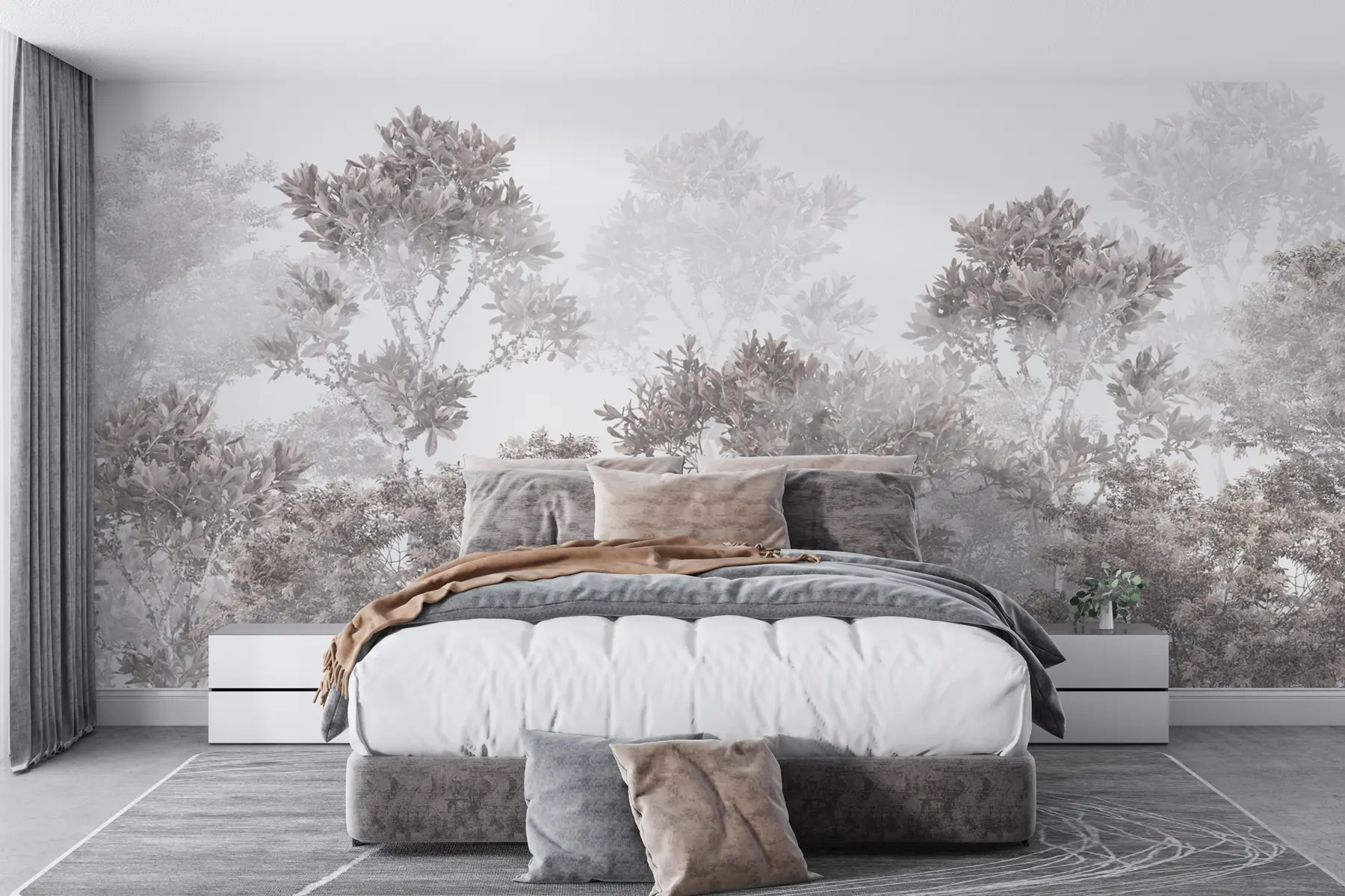 murales de pared Papel pintado Selva tropical  u99688