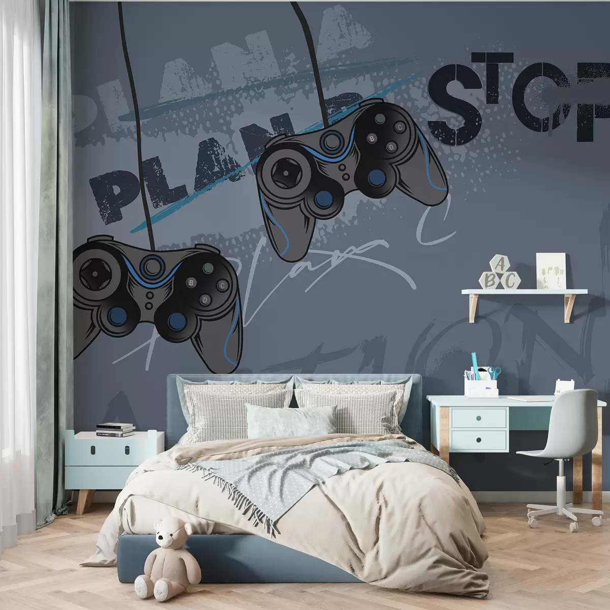 murales de pared Hora de jugar w00829