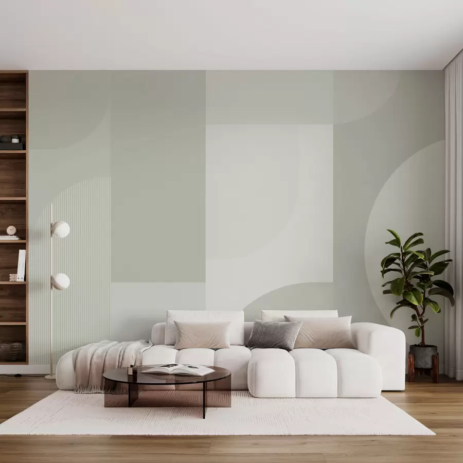 murales de pared Geometría minimalista con estilo w01500