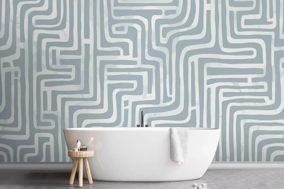murales de pared Elegante laberinto moderno w08299v1