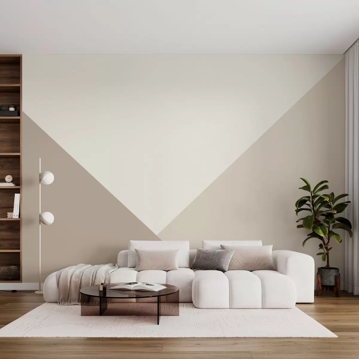 murales de pared Geometría minimalista w02024