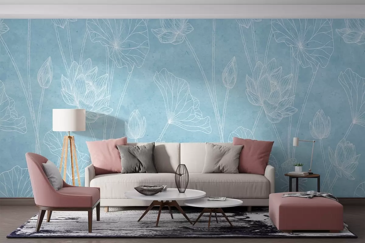 murales de pared Lotos w02212