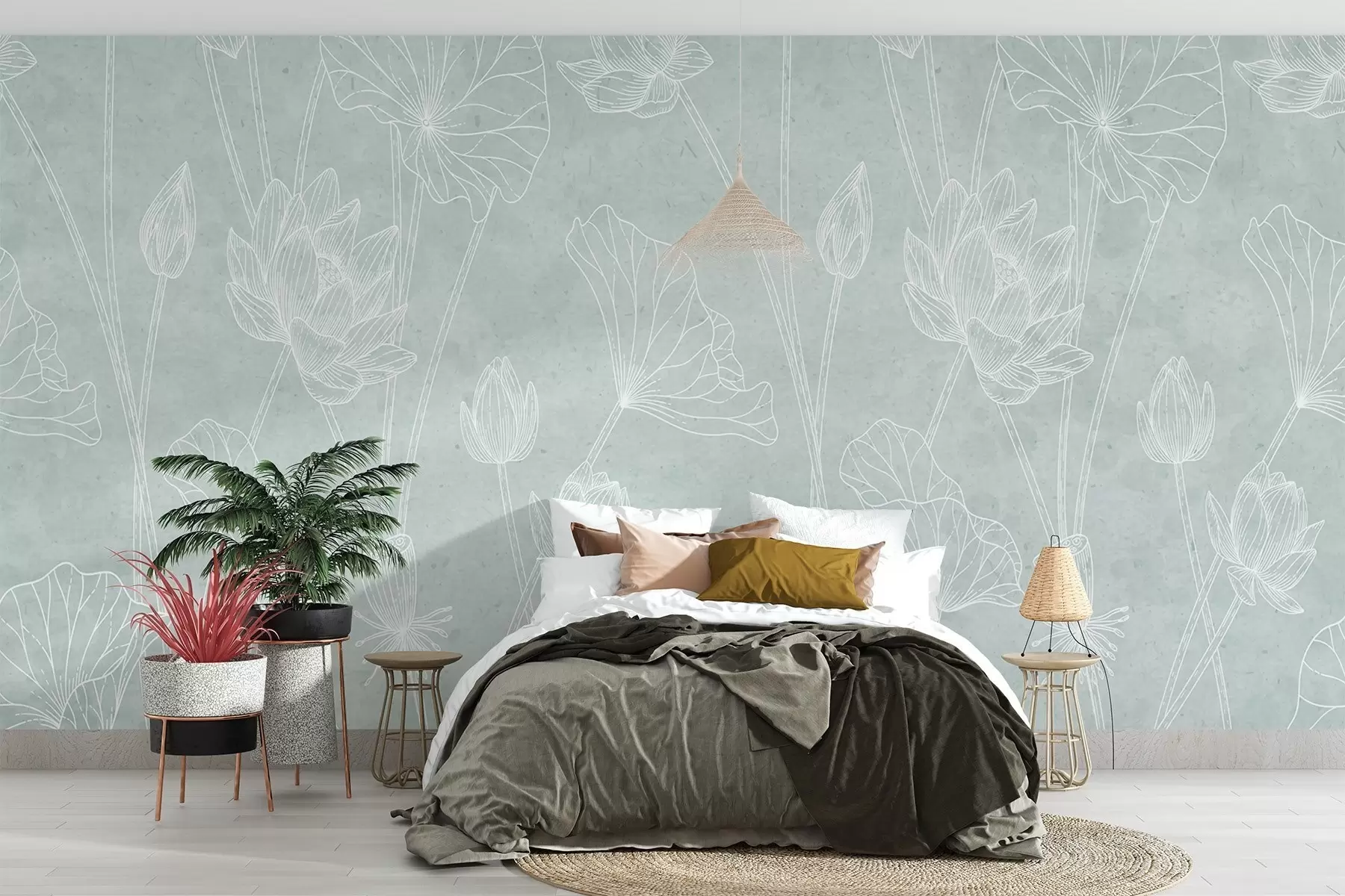 murales de pared Lotos w02212v2