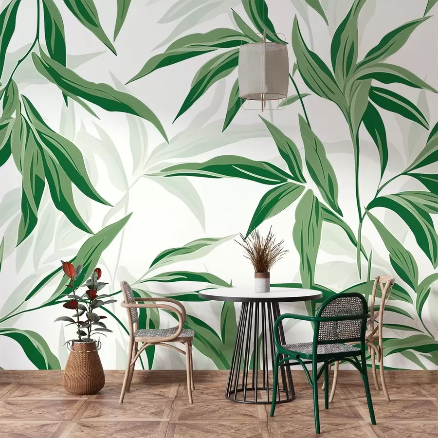 murales de pared Vegetación tropical w02214