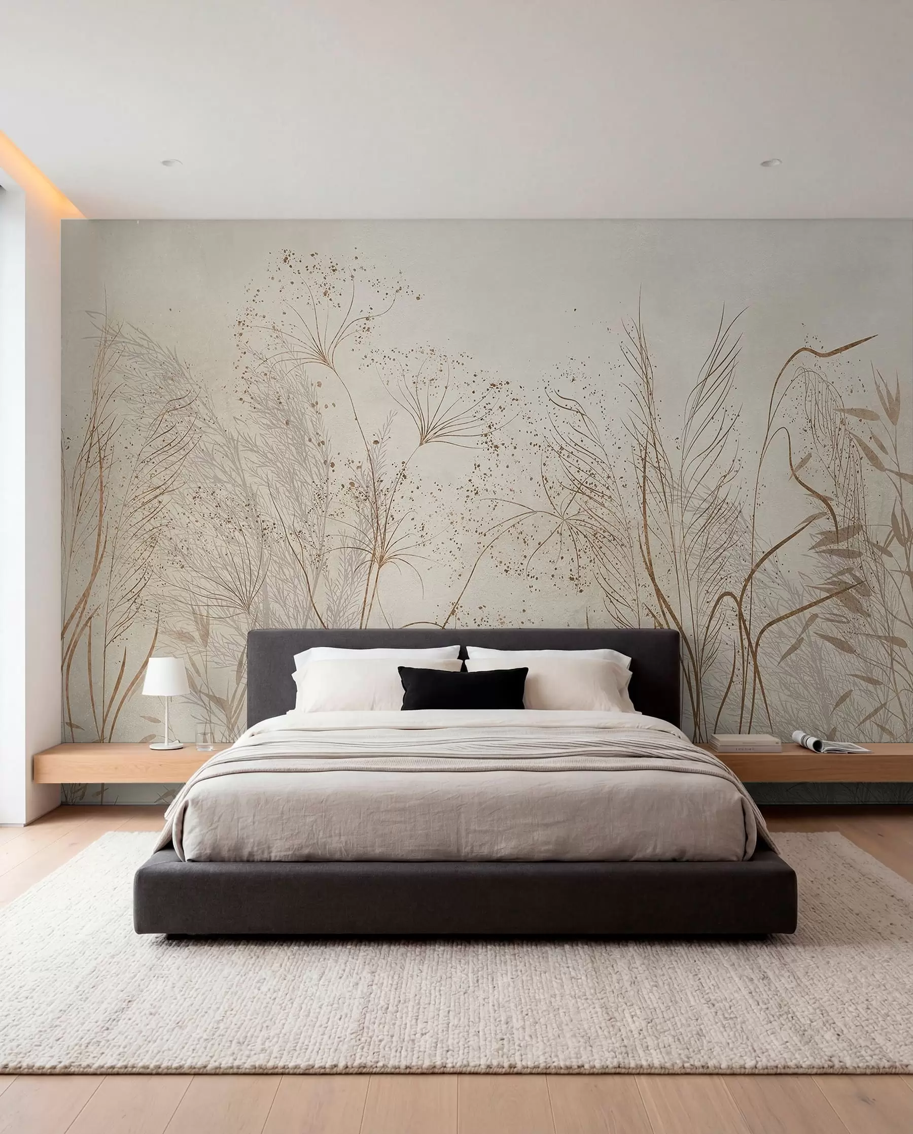 murales de pared Trazos botánicos w08441