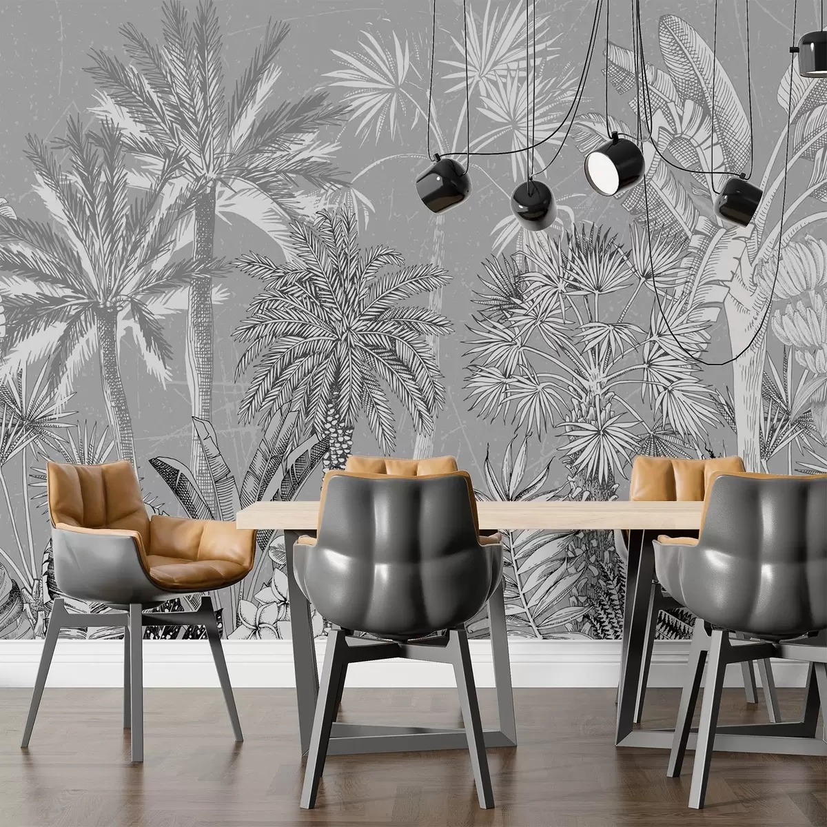 murales de pared Adorno tropical w02418