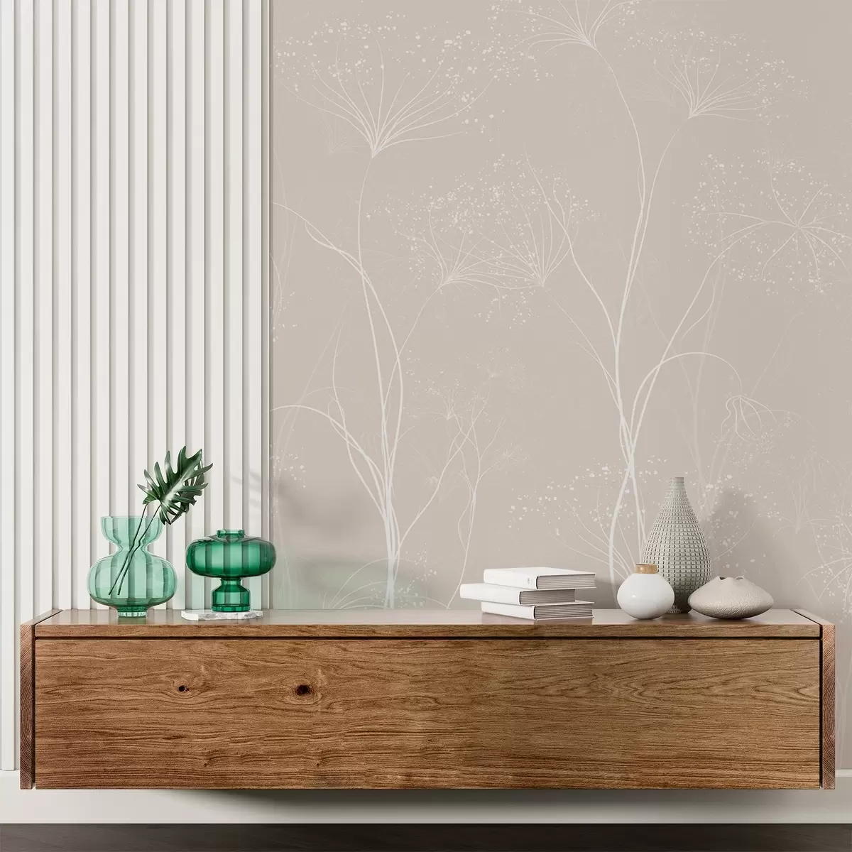murales de pared Ligeros motivos florales w02422v1