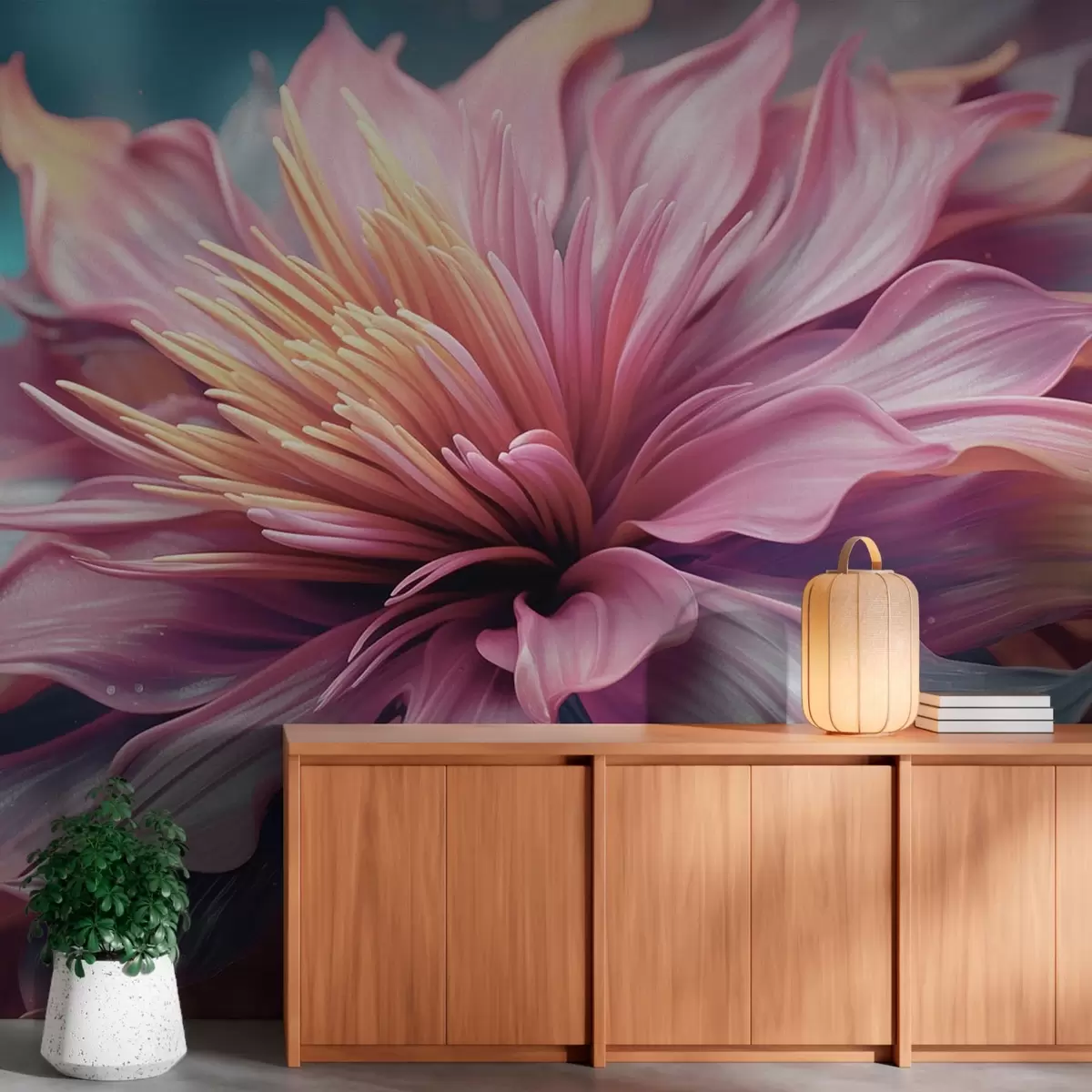 murales de pared Flor grande w08479
