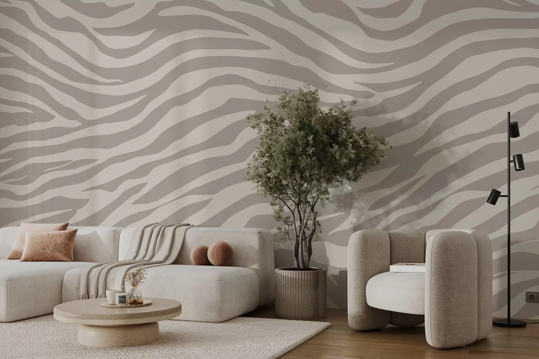 murales de pared Tendencia animal print w02751