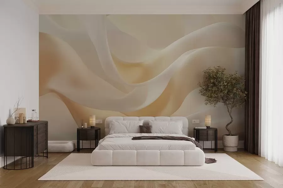 murales de pared imitación de tejido de seda w02765