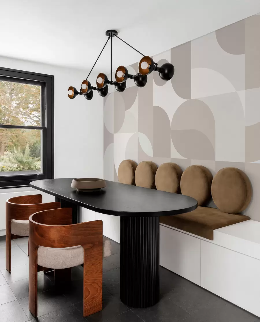 murales de pared Elegante tendencia geométrica w03058