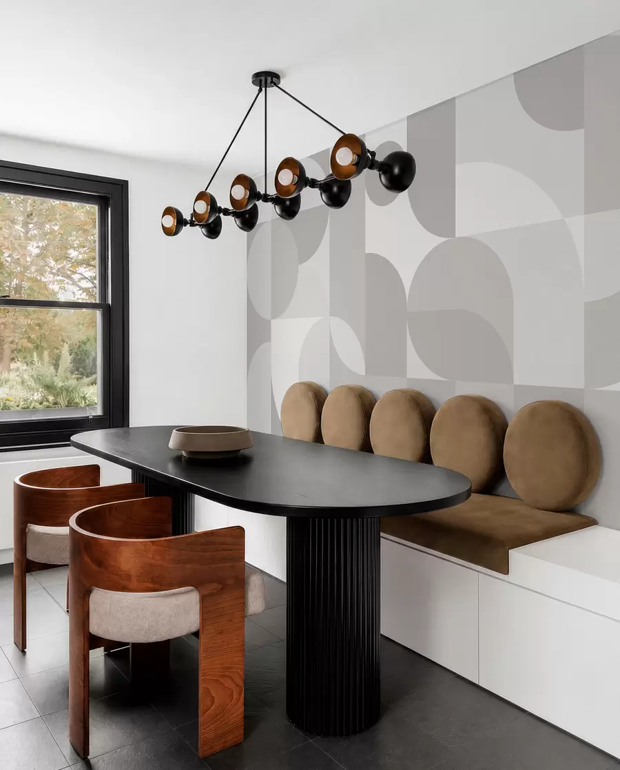 murales de pared Elegante tendencia geométrica w03058v1