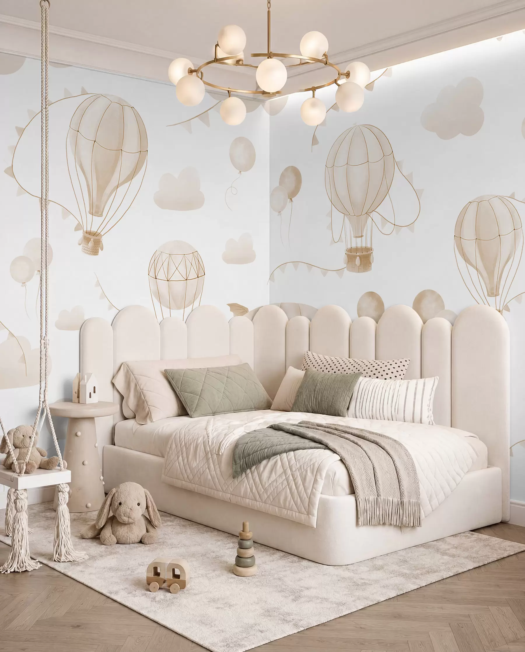 murales de pared Dirigibles color arena w08765v4