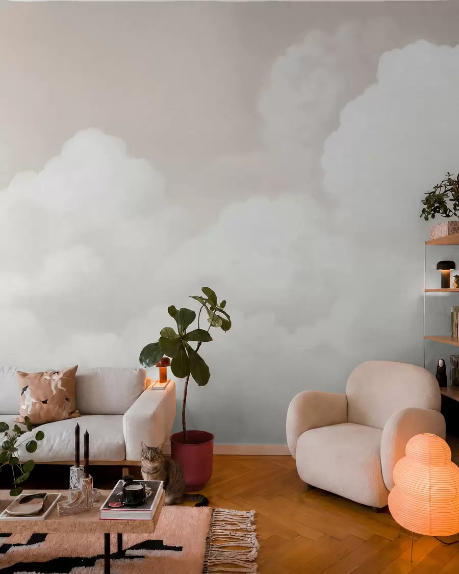 murales de pared Cielo y nubes w03301v2