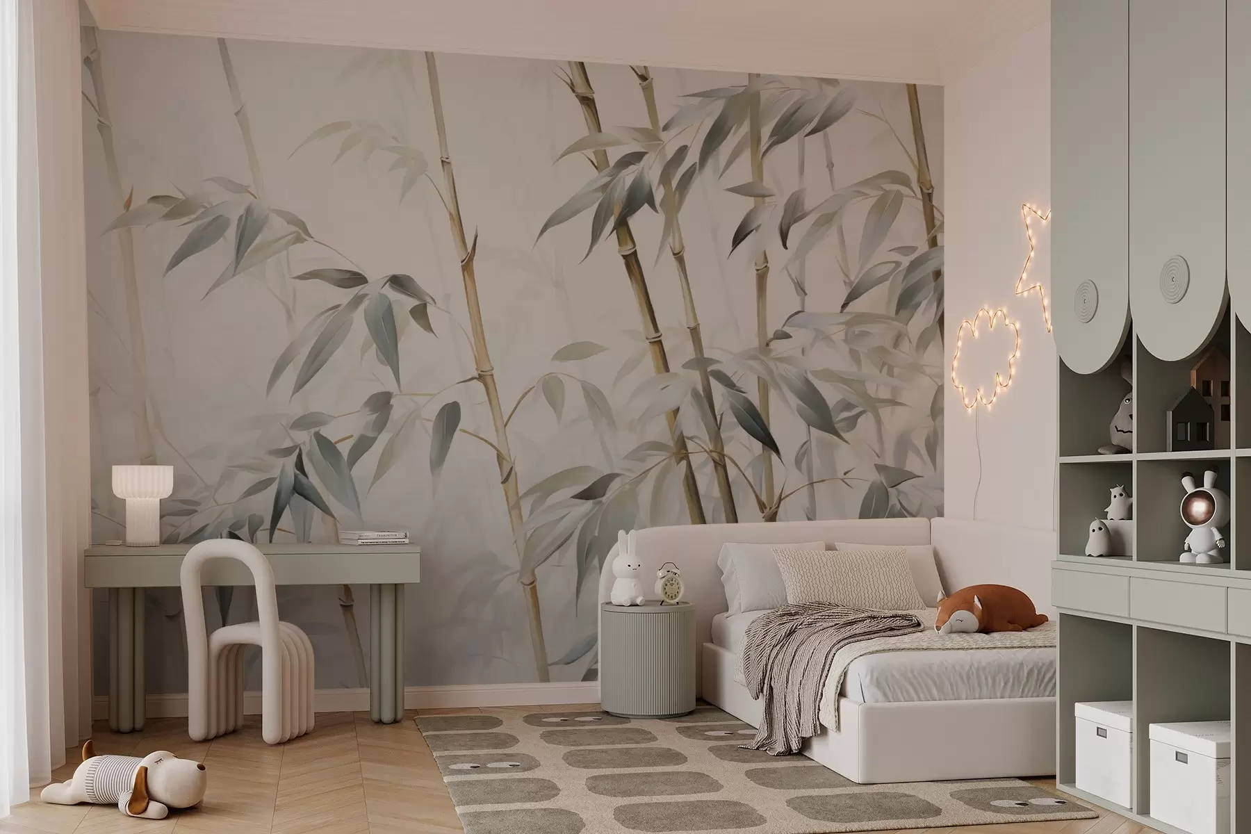 murales de pared Bambú w03265