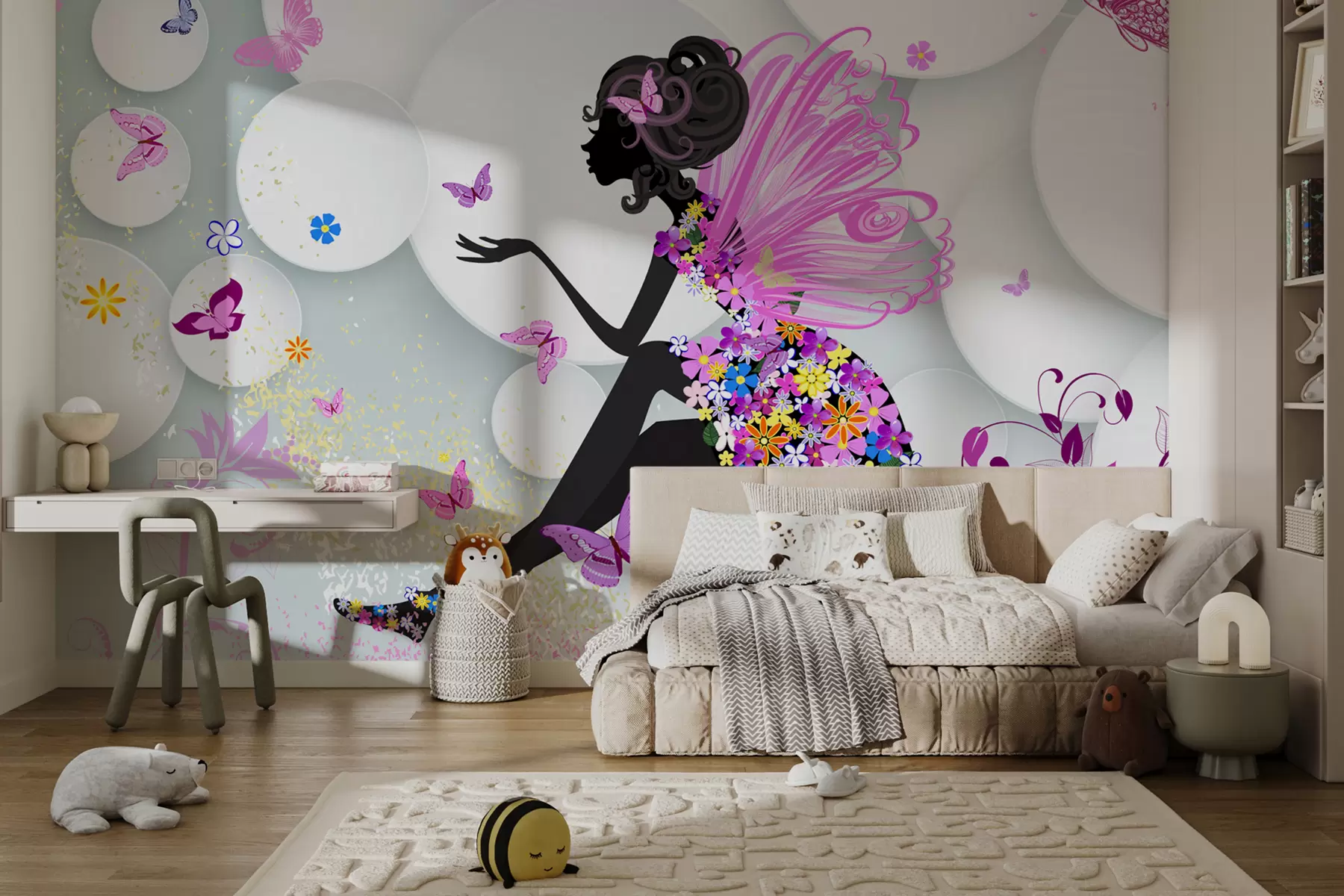 murales de pared encantamiento de hadas u59767