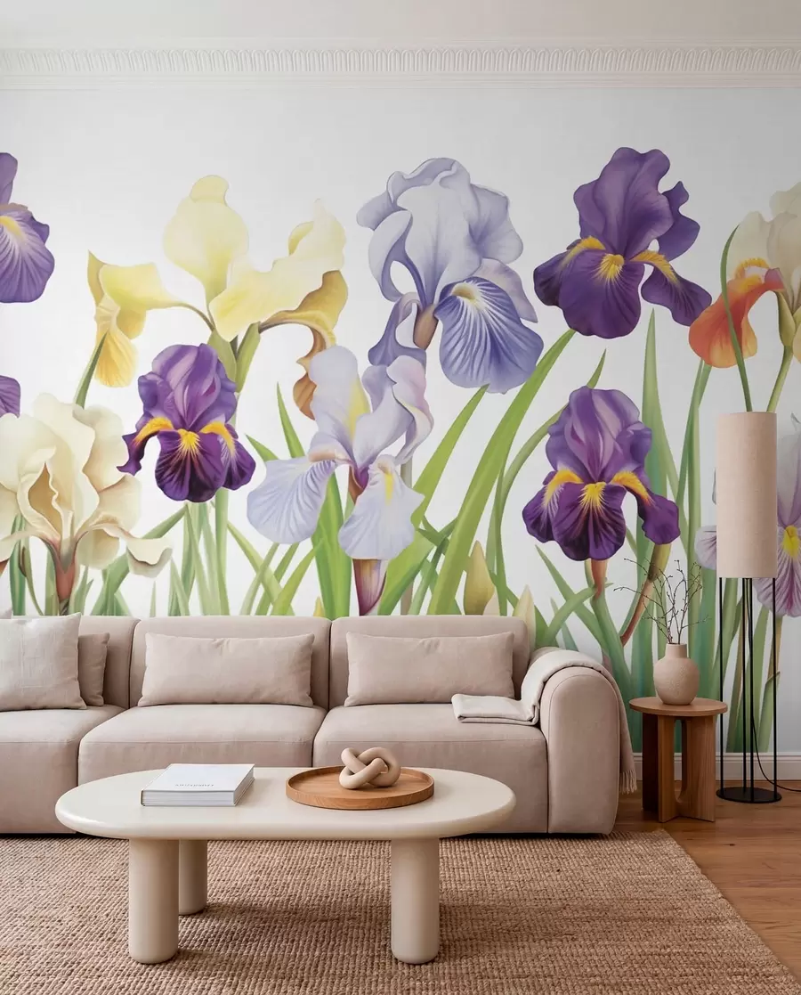 murales de pared Flores de lirio w03641