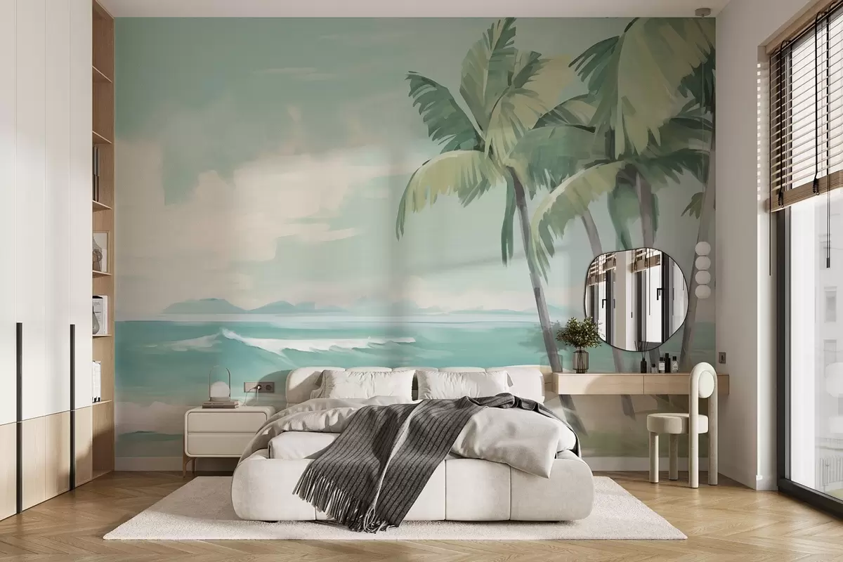 murales de pared Playa w03919
