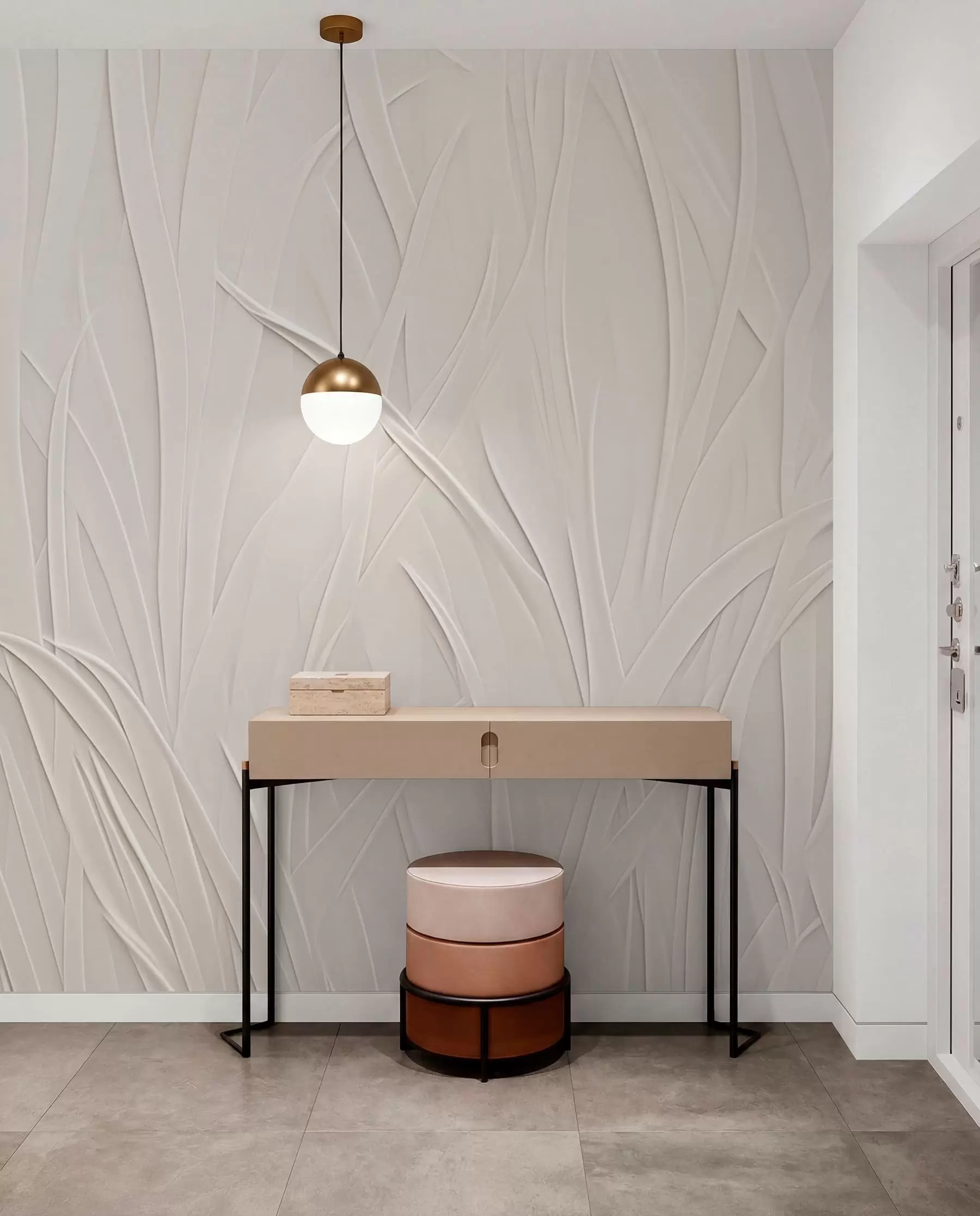 murales de pared Líneas fluidas w03985