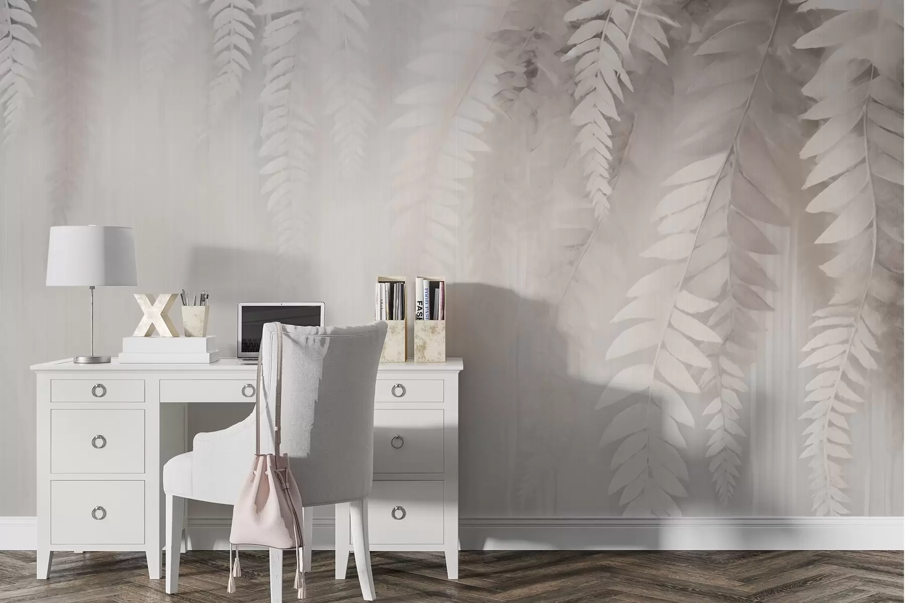 murales de pared Caída de las hojas w09176v2