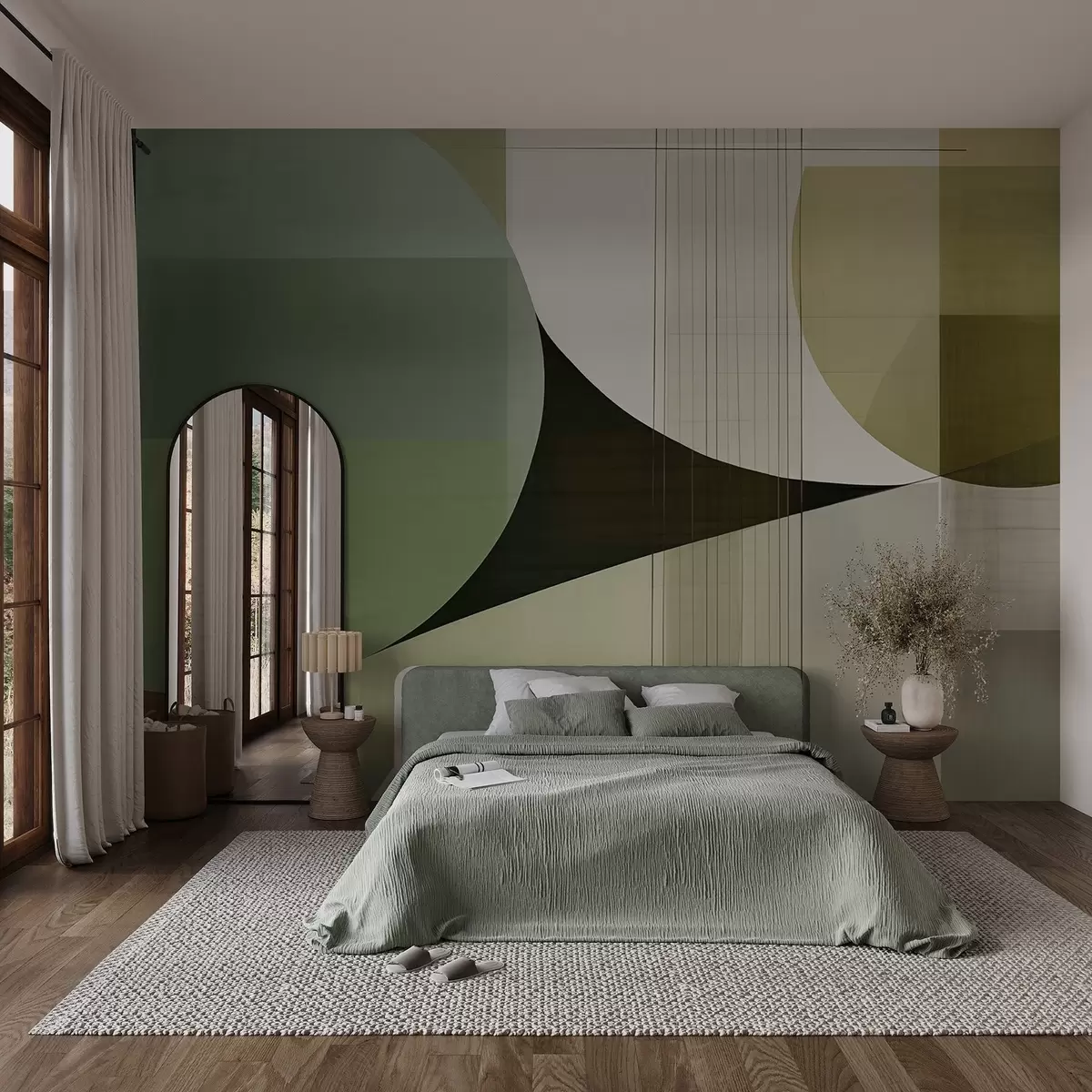 murales de pared Geometría w04178