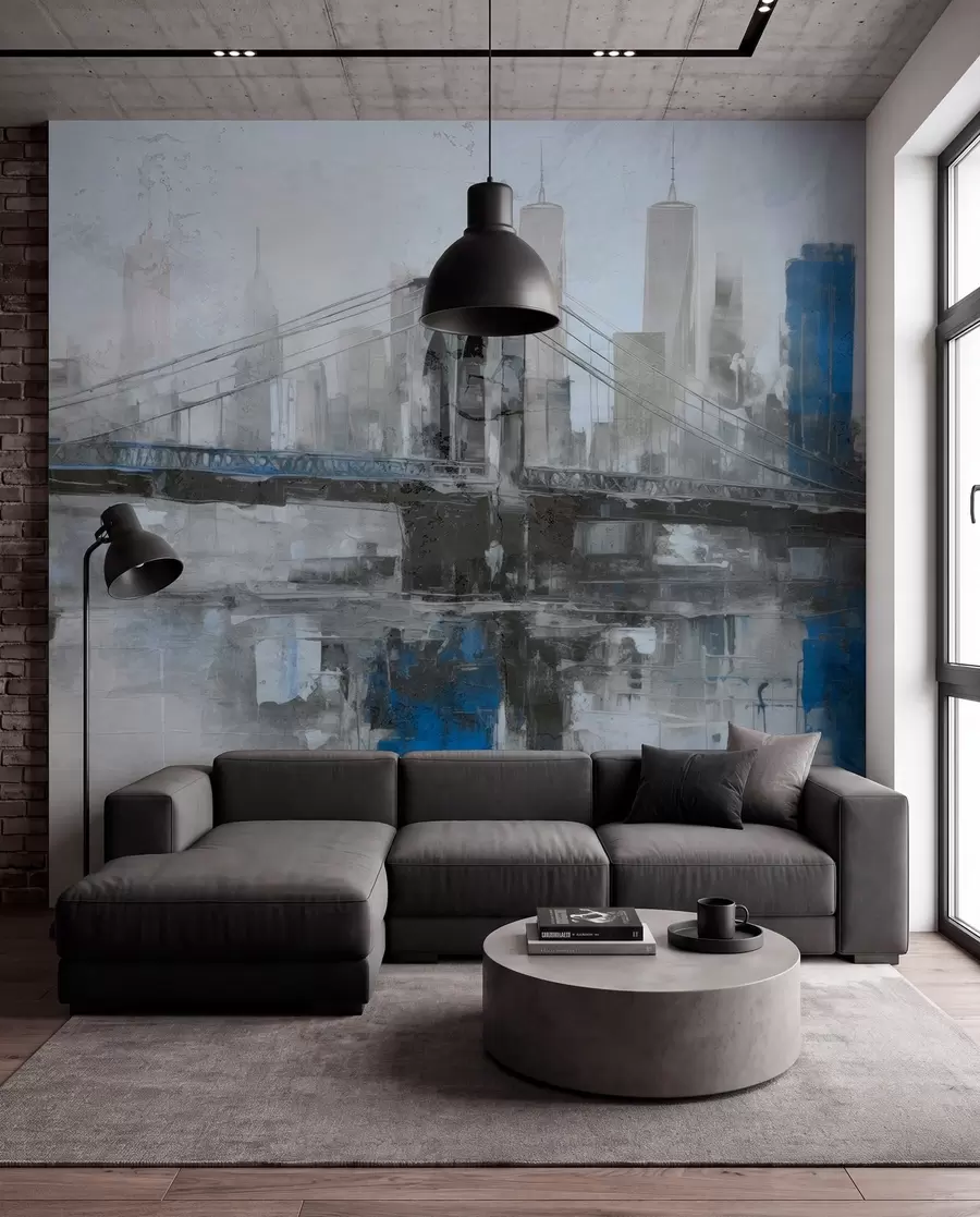 murales de pared Loftscape urbano w04192v1