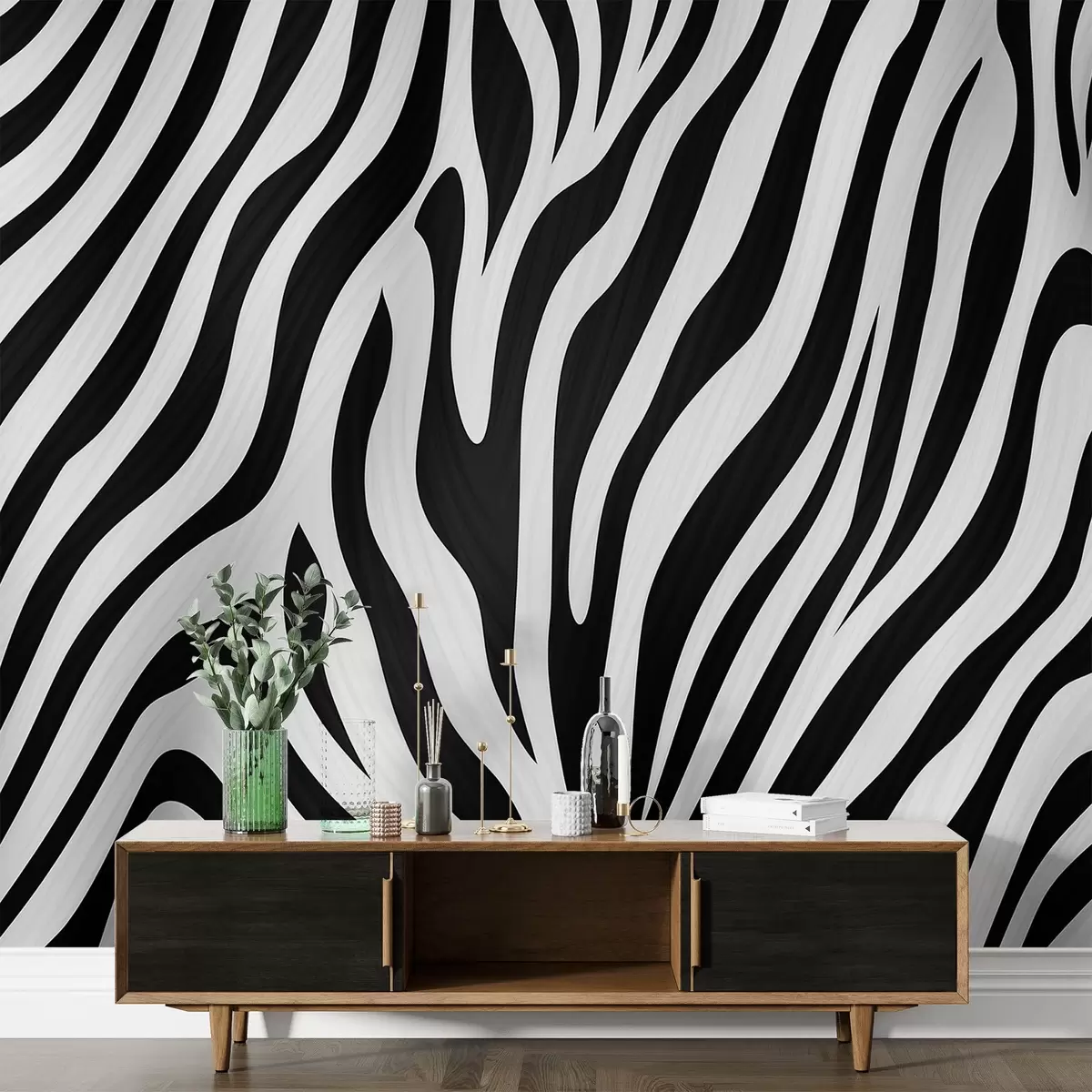 murales de pared Motivo de cebra w04214