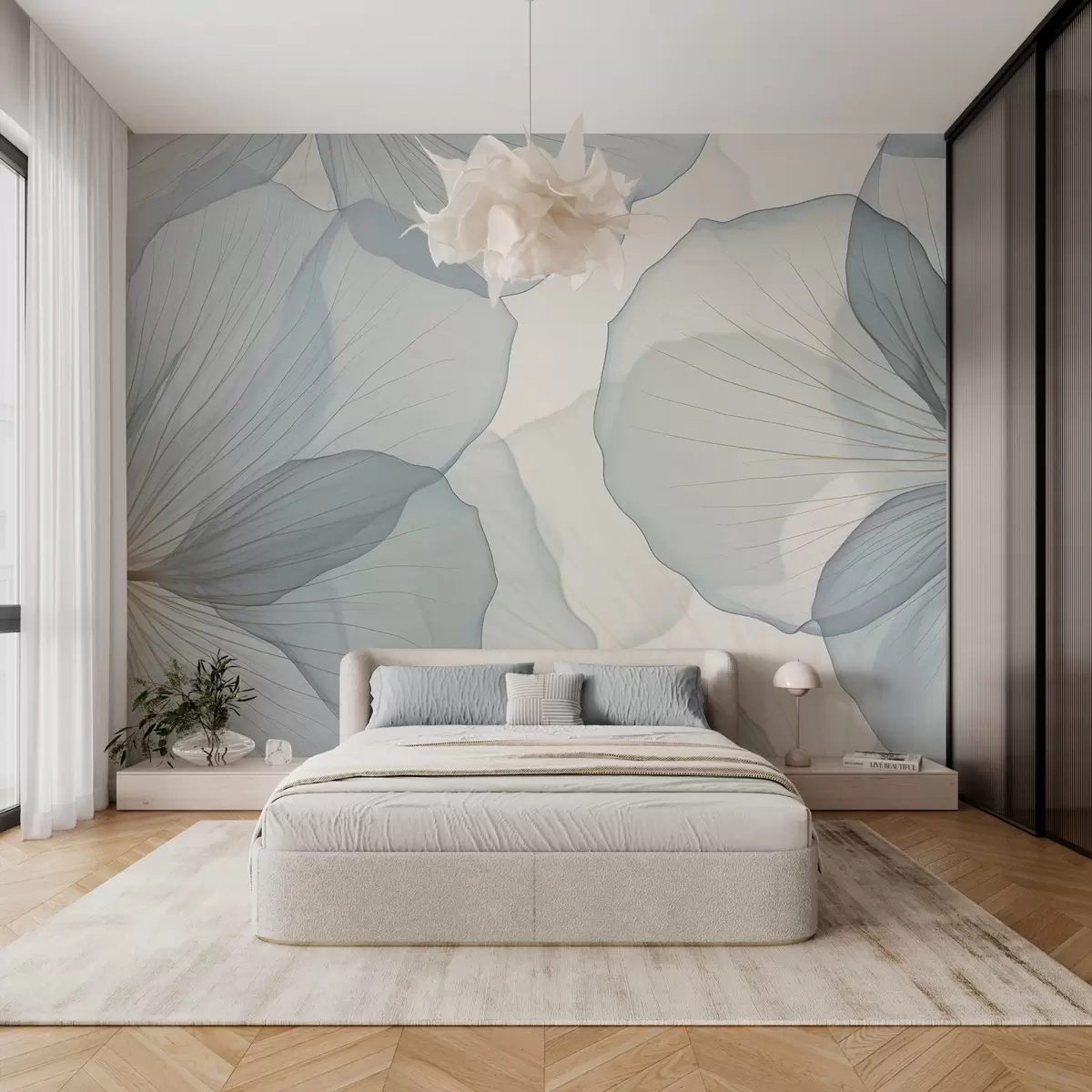 murales de pared Pétalos w04229
