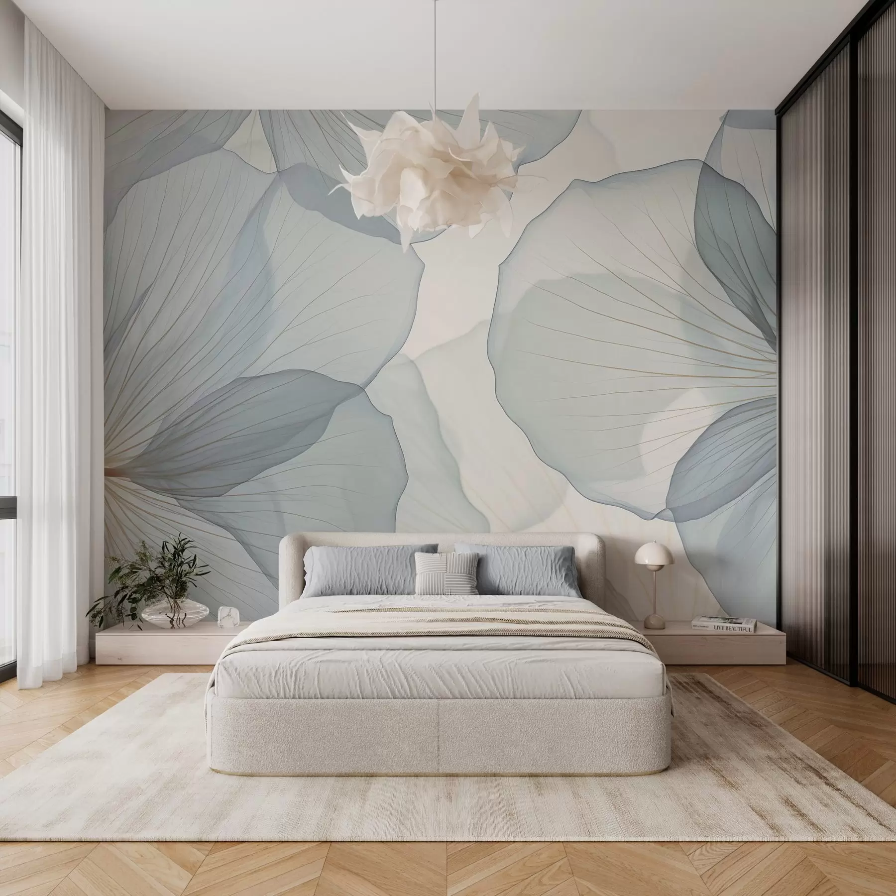 murales de pared Pétalos w04229