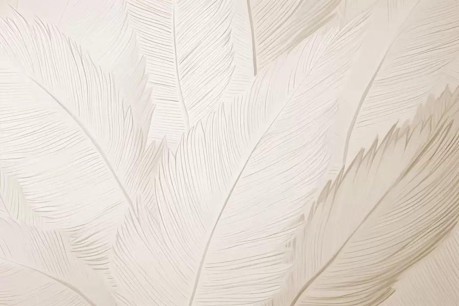 murales de pared Plumas esponjosas w04289