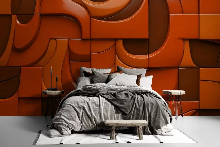 murales de pared Pared pintada en relieve w04321v1