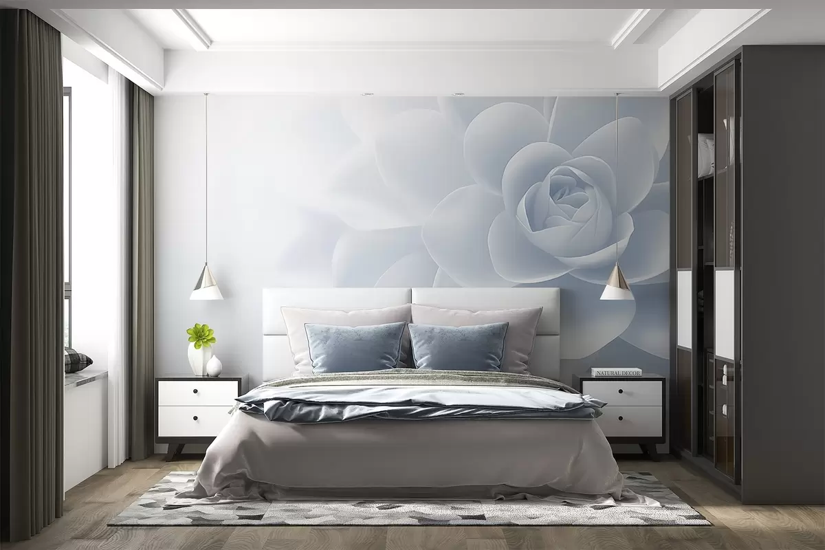 murales de pared Flor grande w04335v1