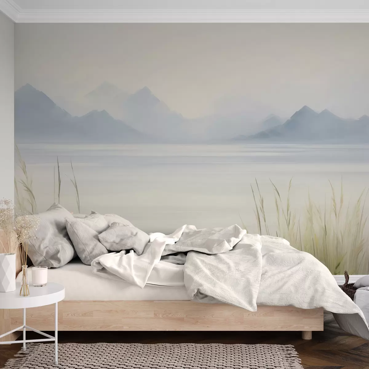 murales de pared Lago de montaña w04409
