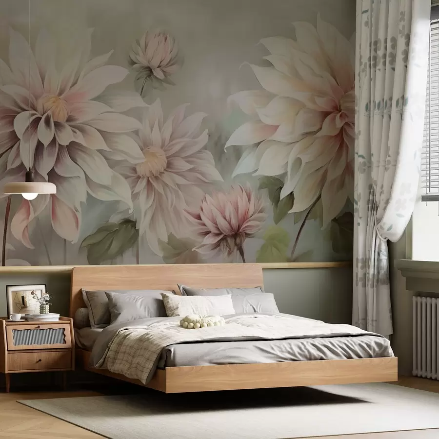 murales de pared Dalias w04431